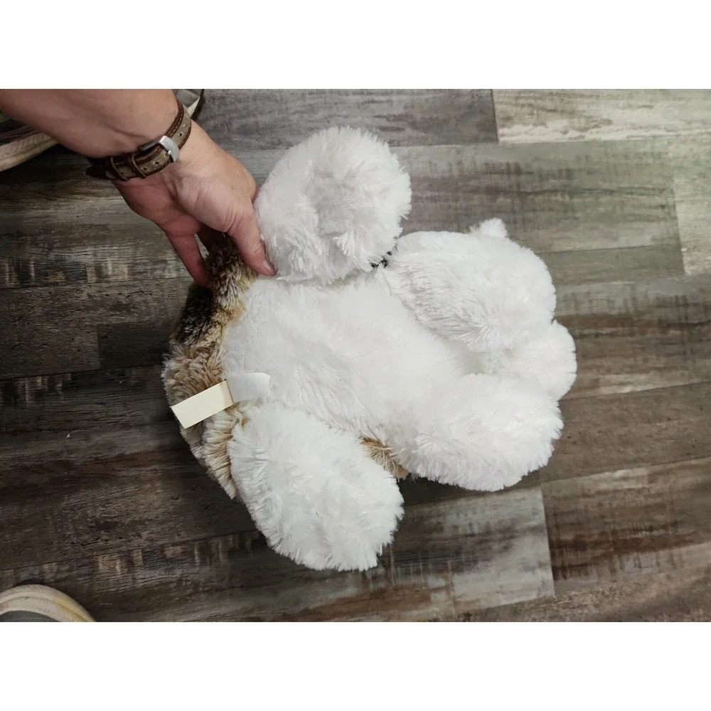 Dan dee‎ brown multi-color rabbit.bunny plush stuffed animal 14 long